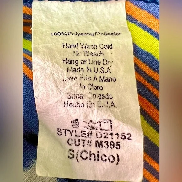 Mezzanine | Patterned Sleeveless Mini Dress Size S Small - Picture 8 of 12